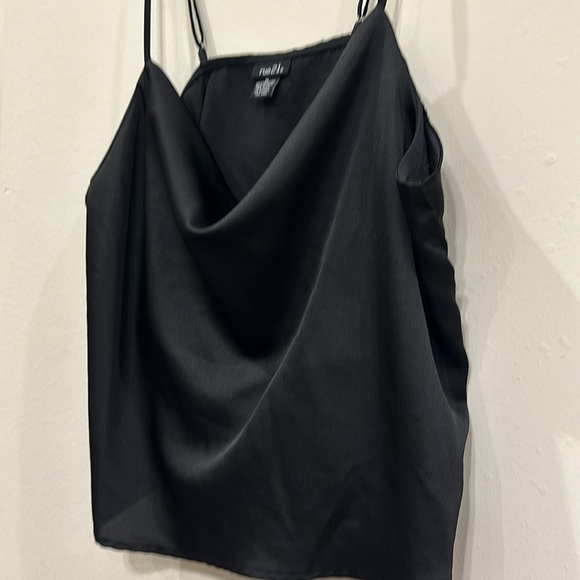 Rue 21 black tank top- XL - Picture 3 of 4